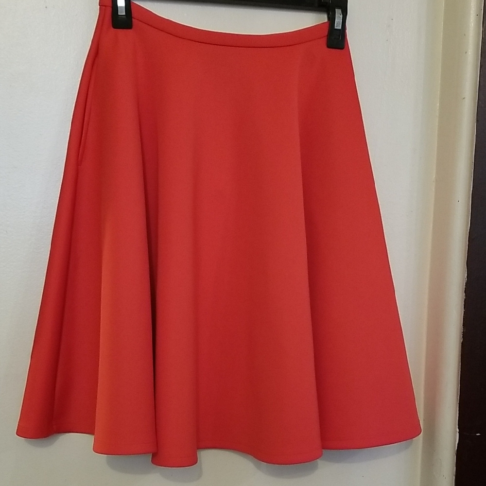 Ted Baker Vibrant Red Skater Skirt
